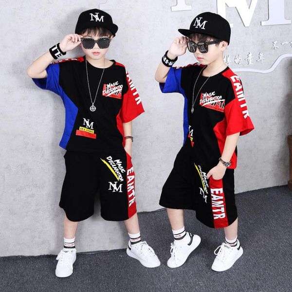 children's fashion spring and summer suit boy cotton short sleeve + shorts two-piece children's sportswear 4-12 years, White
children's fashion spring and summer suit boy cotton short sleeve + shorts two-piece children's sportswear 4-12 years, White