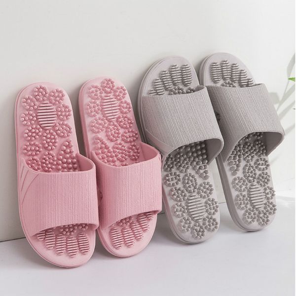 women summer slippers 2019 indoor non-slip massage shoes solid soft bottom couple slippers home sandals men massage point, Black
women summer slippers 2019 indoor non-slip massage shoes solid soft bottom couple slippers home sandals men massage point, Black