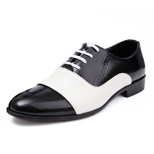 new autumn fashion men office shoes patent leather men dress shoes white black male soft leather wedding party oxford shoes
new autumn fashion men office shoes patent leather men dress shoes white black male soft leather wedding party oxford shoes