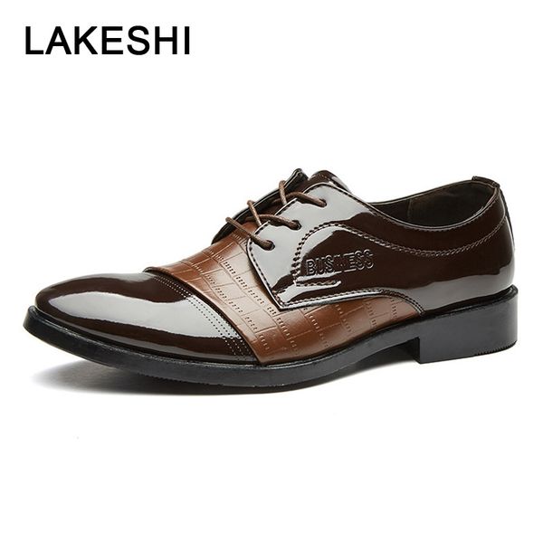 genuine leather men shoes wedding dress shoes lace up flat business british men's formal men oxfords 38-48, Black
genuine leather men shoes wedding dress shoes lace up flat business british men's formal men oxfords 38-48, Black