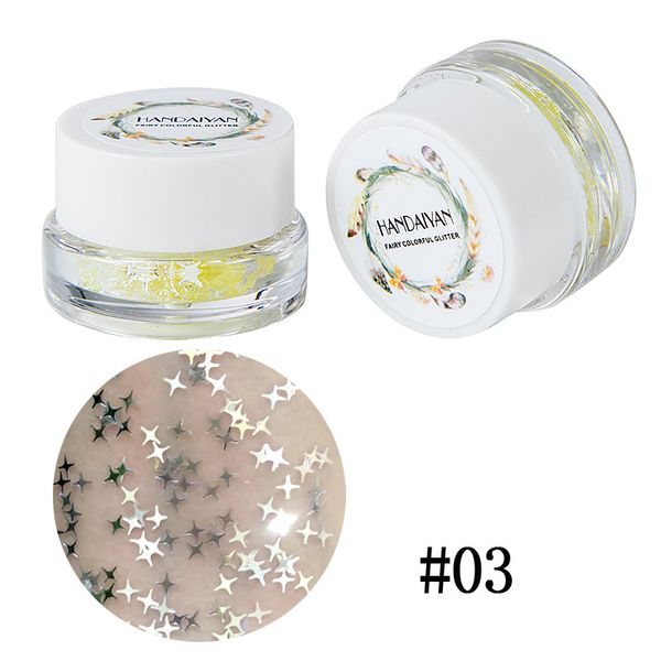handaiyan fairy glitter crystal luster glitter glow liquid eyeshadow makeup glitter glow liquid eyeshadow waterproof diamond pigments
handaiyan fairy glitter crystal luster glitter glow liquid eyeshadow makeup glitter glow liquid eyeshadow waterproof diamond pigments