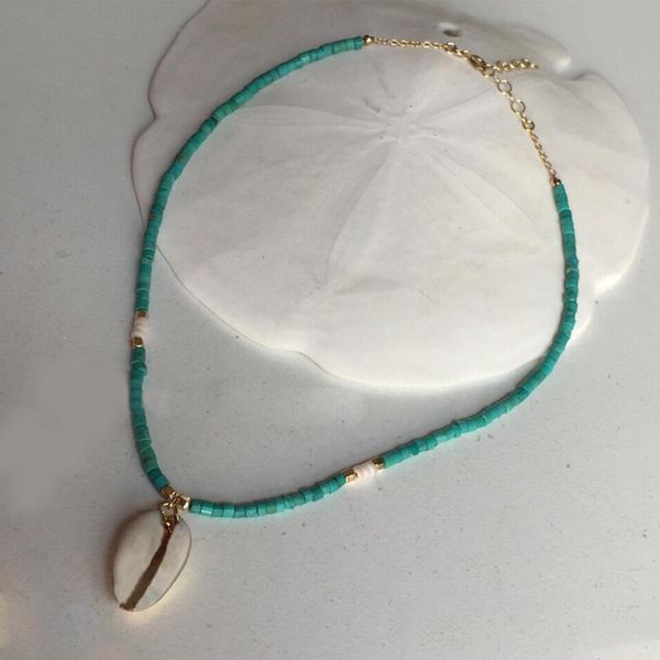 bohemia shell pendant women beaded chain necklace summer beach party jewelry new, Silver
bohemia shell pendant women beaded chain necklace summer beach party jewelry new, Silver