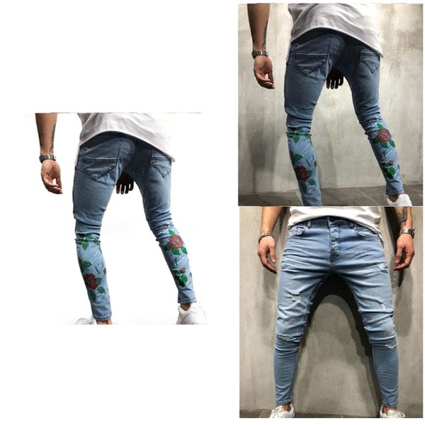 11099 europe and the united states fashion jeans europe station hole slim print men's feet pants, Blue
11099 europe and the united states fashion jeans europe station hole slim print men's feet pants, Blue