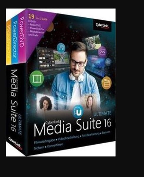 

CyberLink Media Suite Ultimate 16 Полная версия