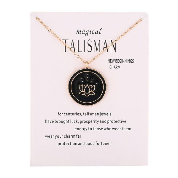 magical talisman series necklaces glaze drops lotus pendant protection charm necklace jewelry for women gifts new arrived, Silver
magical talisman series necklaces glaze drops lotus pendant protection charm necklace jewelry for women gifts new arrived, Silver