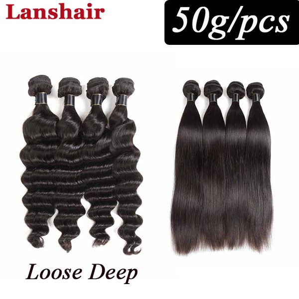 raw brazilian human hair extensions 4/5/6 bundles loose deep brazilian peruvian malaysian indian virgin hair bundles straight 50g/pcs, Black
raw brazilian human hair extensions 4/5/6 bundles loose deep brazilian peruvian malaysian indian virgin hair bundles straight 50g/pcs, Black
