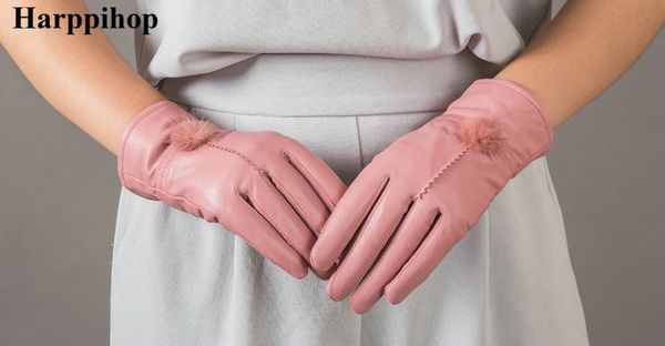 fashion-2019 women' genuine leather gloves autumn and winter thermal gloves, Blue;gray
fashion-2019 women' genuine leather gloves autumn and winter thermal gloves, Blue;gray