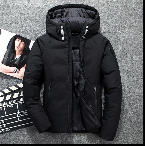 2018 зима новый мужской пуховик толстый с капюшоном ветрозащитный зимнее пальто мужчины теплый снег пальто повседневная одежда утка пуховик, Black
2018 зима новый мужской пуховик толстый с капюшоном ветрозащитный зимнее пальто мужчины теплый снег пальто повседневная одежда утка пуховик, Black