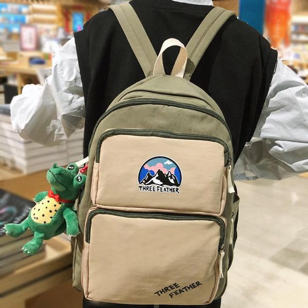 ladies print cute backpack women college student school bag book nylon kawaii backpack girl waterproof fashion bag female trendy
ladies print cute backpack women college student school bag book nylon kawaii backpack girl waterproof fashion bag female trendy