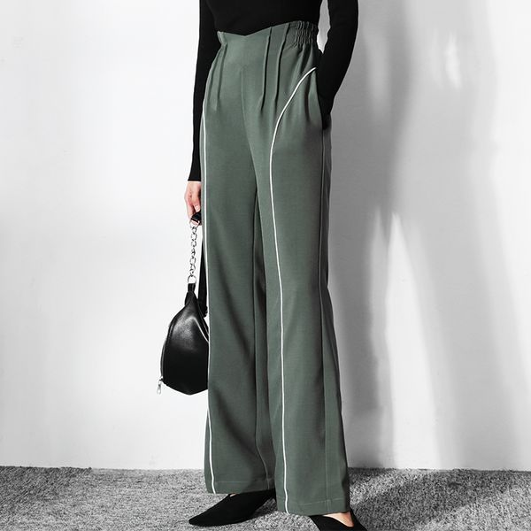 spring new fashion temperament high waist drooping pant female was thin striped design hongkong taste casual wide leg pant f1212, Black;white
spring new fashion temperament high waist drooping pant female was thin striped design hongkong taste casual wide leg pant f1212, Black;white