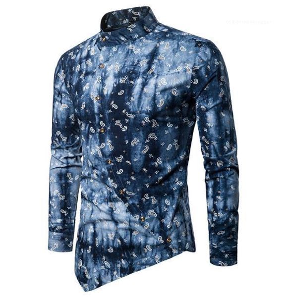 shirts fashion colorful shirts casual european size irregular diagonal button shirt men clothing men designer print, White;black
shirts fashion colorful shirts casual european size irregular diagonal button shirt men clothing men designer print, White;black