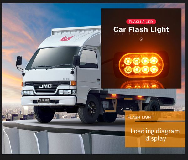 new led strobe light ultra-thin 8led side 12-24v truck door light warning light steering
new led strobe light ultra-thin 8led side 12-24v truck door light warning light steering