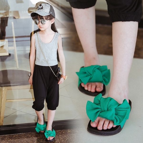 new children sandals summer bowknot shoes princess slides girls sandals slippers flip flop flat open toe kids beach shoes, Black;grey
new children sandals summer bowknot shoes princess slides girls sandals slippers flip flop flat open toe kids beach shoes, Black;grey