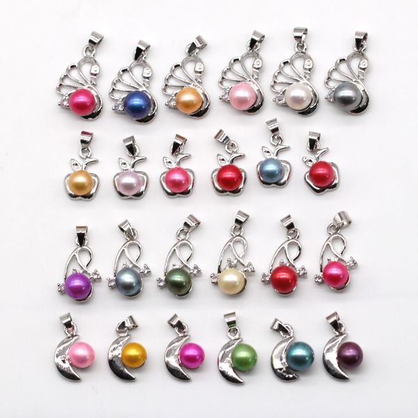 100 styles silver plated pearl pendant mounted pendant necklace with freshwater colored pearl fashion jewelry for women
100 styles silver plated pearl pendant mounted pendant necklace with freshwater colored pearl fashion jewelry for women