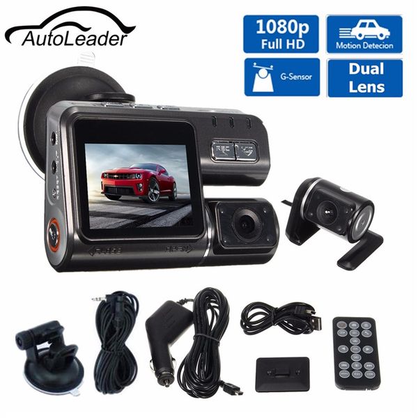 full hd 1080p car vehicle dvr camera dash cam video record g sensor dual lens dvr cameras +rear view camera
full hd 1080p car vehicle dvr camera dash cam video record g sensor dual lens dvr cameras +rear view camera