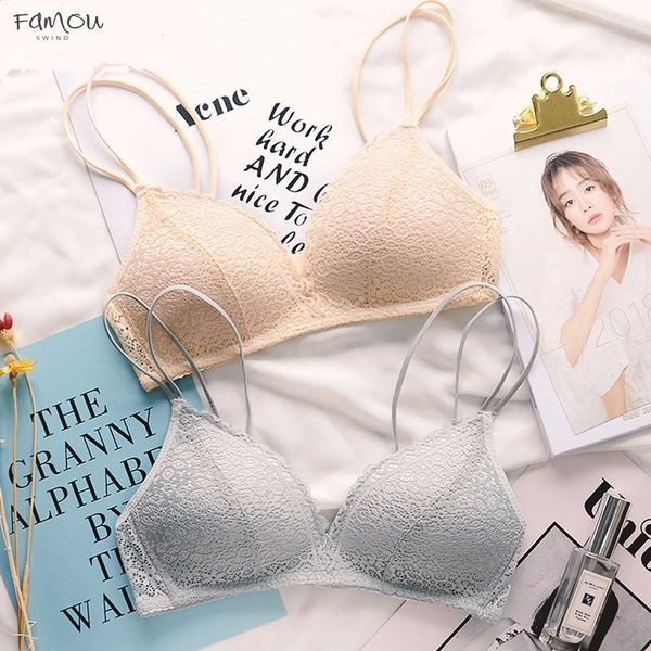 Wireless Comfortable Bra Bralette Sexy Lingerie Women Thin Lace Push Up Solid Color Bras For Women Underwear
Wireless Comfortable Bra Bralette Sexy Lingerie Women Thin Lace Push Up Solid Color Bras For Women Underwear