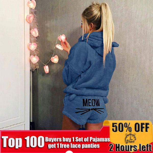 2018 women pajama sets autumn winter flannel cartoon warm pyjamas women homewear animal sleepwear cat female pajama, Blue;gray
2018 women pajama sets autumn winter flannel cartoon warm pyjamas women homewear animal sleepwear cat female pajama, Blue;gray