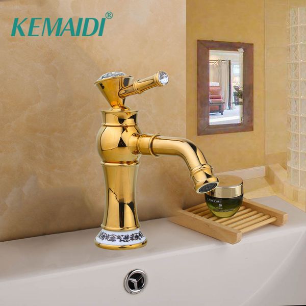 kemaidi new arrival bathroom basin faucet gold finished brass mixer tap torneiras para banheiro deck mounted faucets
kemaidi new arrival bathroom basin faucet gold finished brass mixer tap torneiras para banheiro deck mounted faucets