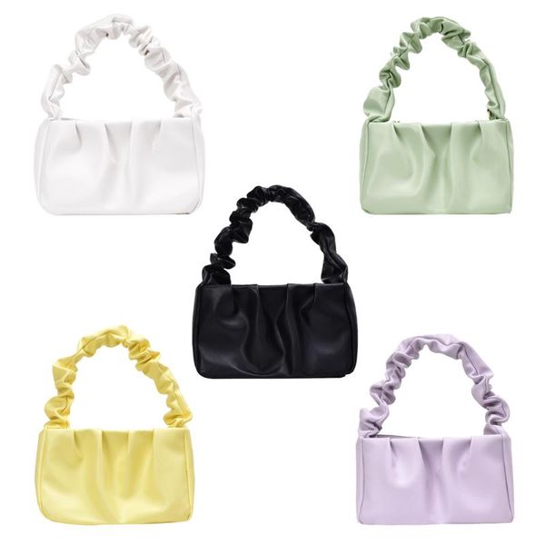 candy color shoulder bags retro women pu leather pleated ruffle totes handbag female classic elegant shoulder handbags
candy color shoulder bags retro women pu leather pleated ruffle totes handbag female classic elegant shoulder handbags