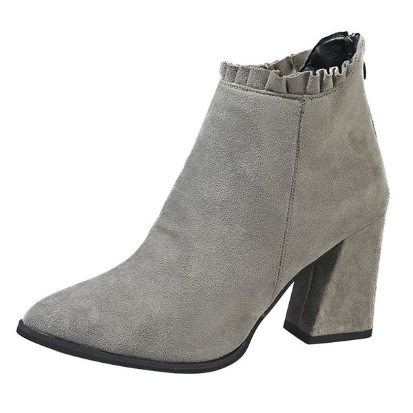 sagace basic boots women leisure solid pointed toe lace zipper shoes women ankle boots for square med heel boot shoes, Black
sagace basic boots women leisure solid pointed toe lace zipper shoes women ankle boots for square med heel boot shoes, Black