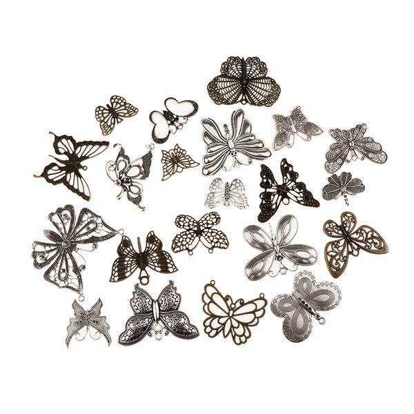 260g assorted butterfly charms bulk pendant jewelry finding diy accessories, Black
260g assorted butterfly charms bulk pendant jewelry finding diy accessories, Black