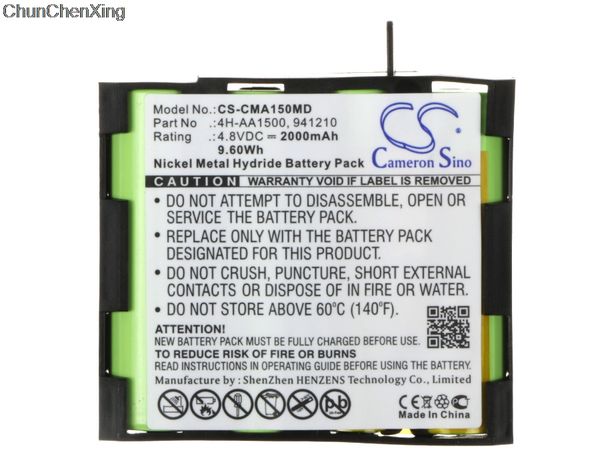 cameron sino battery for compex edge us, enegry, fit, mi, mi-ready,us,runner,sp 2.0, sp 4.0, sport elite, vitality, voor fit 1.0
cameron sino battery for compex edge us, enegry, fit, mi, mi-ready,us,runner,sp 2.0, sp 4.0, sport elite, vitality, voor fit 1.0