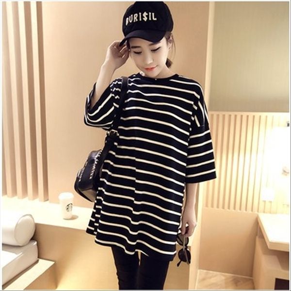 pregnant women's season loose short-sleeved t- summer cotton regular striped pregnant women's season loose short-sleeved t-shirt s, White
pregnant women's season loose short-sleeved t- summer cotton regular striped pregnant women's season loose short-sleeved t-shirt s, White