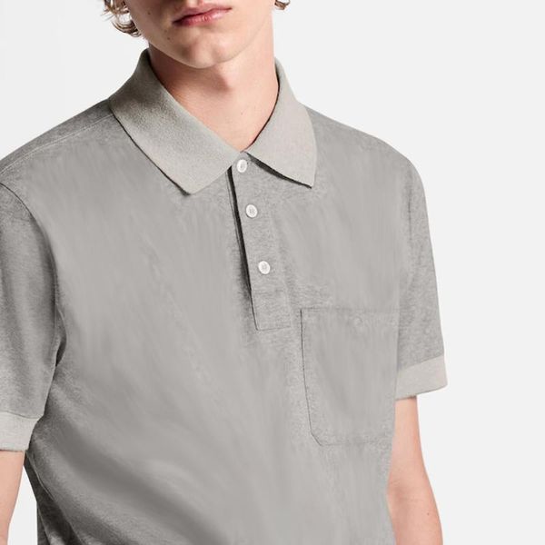 20fw classic full business polo short sleeves casual simple tooling t-shirt breathable summer street solid button tee gray hfhltx141, White;black
20fw classic full business polo short sleeves casual simple tooling t-shirt breathable summer street solid button tee gray hfhltx141, White;black
