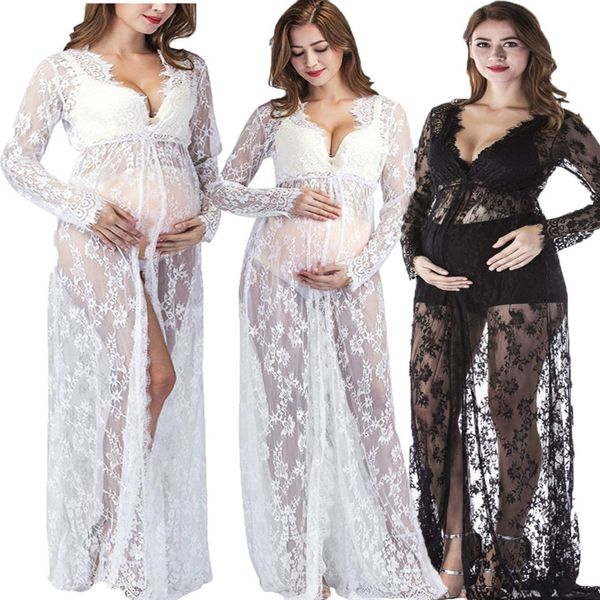maternity pgraphy props maxi maternity pregnancy clothing lace dress robe shooting picture summer pregnant dress, White
maternity pgraphy props maxi maternity pregnancy clothing lace dress robe shooting picture summer pregnant dress, White
