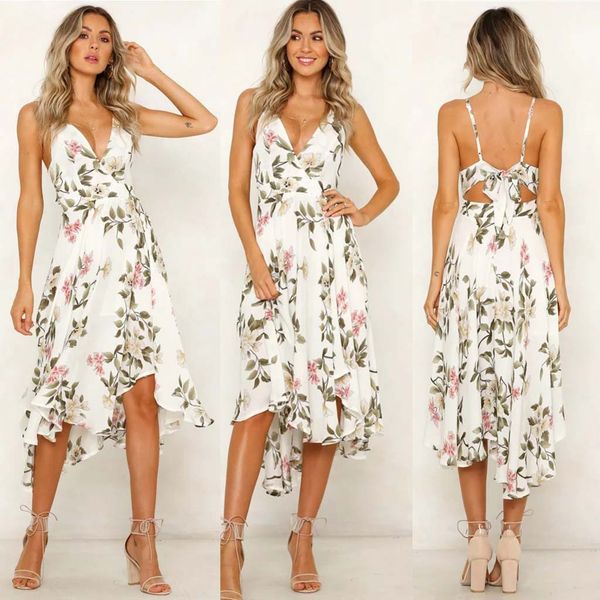 women summer fashion print v neck sleeveless flower dress trends women summer dress vestidos drosphipping, Black;gray
women summer fashion print v neck sleeveless flower dress trends women summer dress vestidos drosphipping, Black;gray