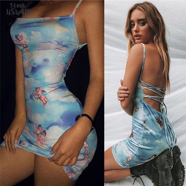 2020 backless summer dress cross strapped women dress cupid print sheath ladies dress summer fashion short mini clubwear s l, Black;gray
2020 backless summer dress cross strapped women dress cupid print sheath ladies dress summer fashion short mini clubwear s l, Black;gray