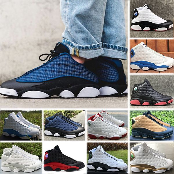 new 13 13s men women basketball shoes bred black infrared cat brown blue white chicago flints grey red cap and gown sports sneakers
new 13 13s men women basketball shoes bred black infrared cat brown blue white chicago flints grey red cap and gown sports sneakers
