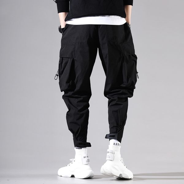 ewq / men's wear spring tide overalls loose haren casual pants 2020 hip hop new function ankle banded pants for male 9y1359, Black
ewq / men's wear spring tide overalls loose haren casual pants 2020 hip hop new function ankle banded pants for male 9y1359, Black