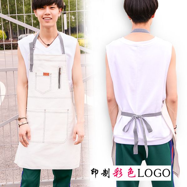 apron korean fashion denim white overalls cafe division canvas shop men and women oil painting custom logo
apron korean fashion denim white overalls cafe division canvas shop men and women oil painting custom logo