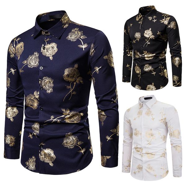 gold j190789 bronzing print men shirt dress long nightclub masculina shirt for tuxedo winter men 2019 sleeve camisa party floral csodt
gold j190789 bronzing print men shirt dress long nightclub masculina shirt for tuxedo winter men 2019 sleeve camisa party floral csodt