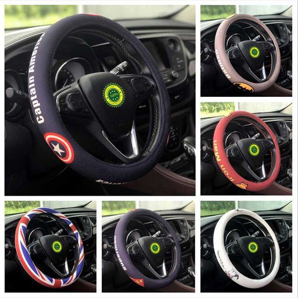 new cartoon marvel car steering wheel cover comfortable flax anti-slip car steering-wheel cover captain american
new cartoon marvel car steering wheel cover comfortable flax anti-slip car steering-wheel cover captain american
