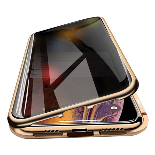 for iphone 11 pro max magnetic case privacy metal phone case coque 360 magnet prevent-peeping cover for iphone x xr xs
for iphone 11 pro max magnetic case privacy metal phone case coque 360 magnet prevent-peeping cover for iphone x xr xs