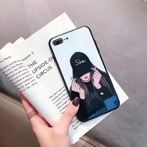 one piece luxury phone case for iphone 6s 7 8p x xs fashion boy or girl with glass designer phone case back cover
one piece luxury phone case for iphone 6s 7 8p x xs fashion boy or girl with glass designer phone case back cover