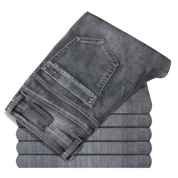 spring autumn new men's classic style jeans business casual stretch slim denim pants grey trousers male brand plus size 28-40, Blue
spring autumn new men's classic style jeans business casual stretch slim denim pants grey trousers male brand plus size 28-40, Blue