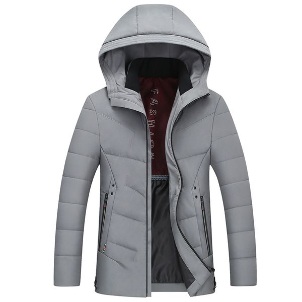 new style men's down feather cotton-padded clothes middle-aged men's hooded jacket thick warm comfortable, Black
new style men's down feather cotton-padded clothes middle-aged men's hooded jacket thick warm comfortable, Black