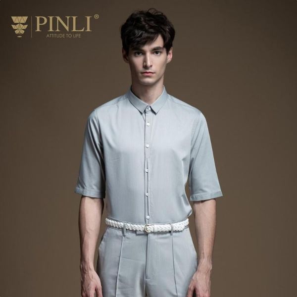 pinli 2020 summer new slim solid business leisure half sleeve anti-wrinkle fashion повседневная мужская рубашка с коротким рукавом b20211321, White;black
pinli 2020 summer new slim solid business leisure half sleeve anti-wrinkle fashion повседневная мужская рубашка с коротким рукавом b20211321, White;black