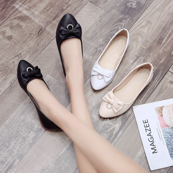 2020 spring autumn casual flat shoes women solid color bow shiny rhinestone square head shallow mouth w38, Black 
2020 spring autumn casual flat shoes women solid color bow shiny rhinestone square head shallow mouth w38, Black