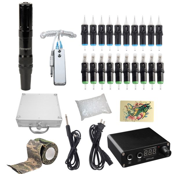 tattoo kit 1 rotary tattoo pen 4th machine professional mini power supply cartridge needle tattoo supplies
tattoo kit 1 rotary tattoo pen 4th machine professional mini power supply cartridge needle tattoo supplies