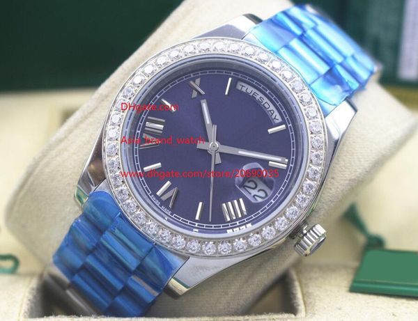 factory supplier luxury wristwatches sapphire glass 41mm 228235 blue dial diamond bezel automatic mechanical mens watches, Slivery;brown
factory supplier luxury wristwatches sapphire glass 41mm 228235 blue dial diamond bezel automatic mechanical mens watches, Slivery;brown