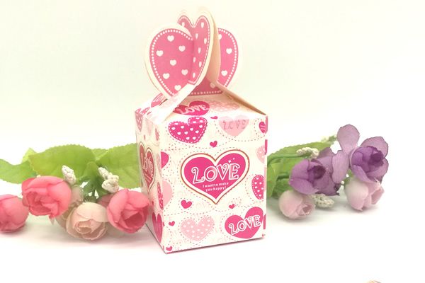 wholesale - 50pcs pink heart love wedding paper gift jewelry candy box event party favor box
wholesale - 50pcs pink heart love wedding paper gift jewelry candy box event party favor box