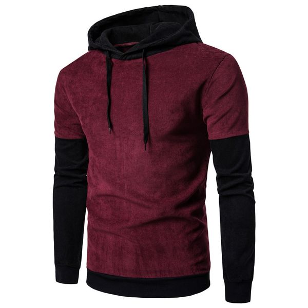 panelled mens designer hoodies fashion personality contrast color pullover long sleeve mens hoodies casual males clothing, Black
panelled mens designer hoodies fashion personality contrast color pullover long sleeve mens hoodies casual males clothing, Black