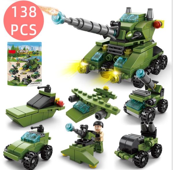 new children's educational diy building block toys 6in1 small particles assembled building blocks model boys and girls toys
new children's educational diy building block toys 6in1 small particles assembled building blocks model boys and girls toys