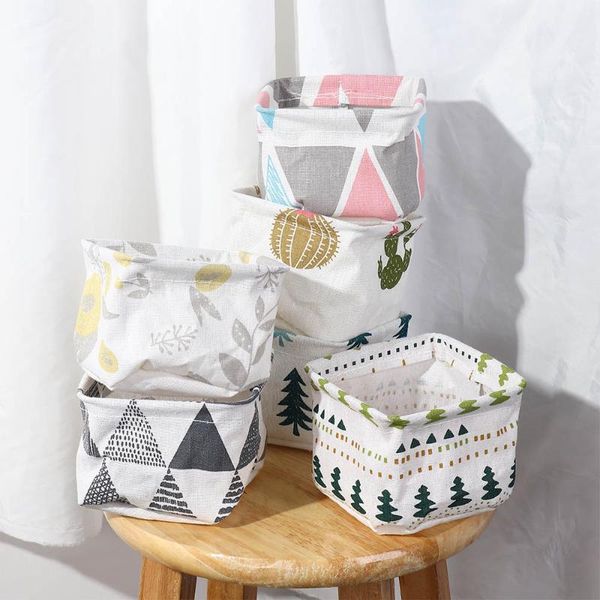 storage bottles & jars foldable sundries basket cute printing cosmetics container multifunction cotton linen deskorganizer
storage bottles & jars foldable sundries basket cute printing cosmetics container multifunction cotton linen deskorganizer
