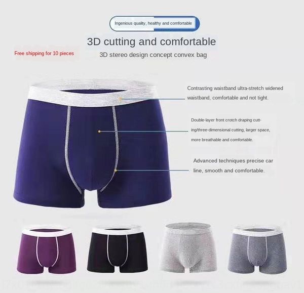 2020 underwear men's pure cotton comfortable breathable sweat-absorbing four seasons 100% pure cotton a pack underwear of 10, Black;white
2020 underwear men's pure cotton comfortable breathable sweat-absorbing four seasons 100% pure cotton a pack underwear of 10, Black;white