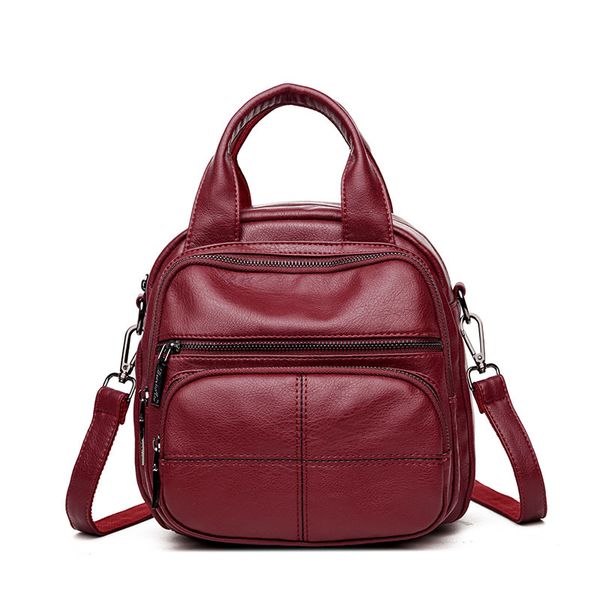 2020 europe and the united states backpack wild lady shoulder messenger bag multifunctional backpack soft leather travel bag
2020 europe and the united states backpack wild lady shoulder messenger bag multifunctional backpack soft leather travel bag